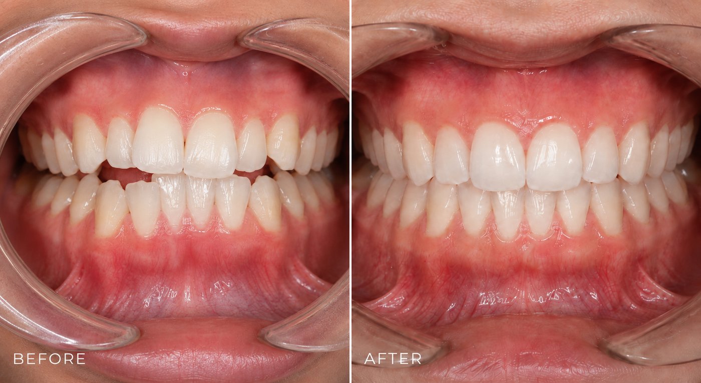 Invisalign before and after